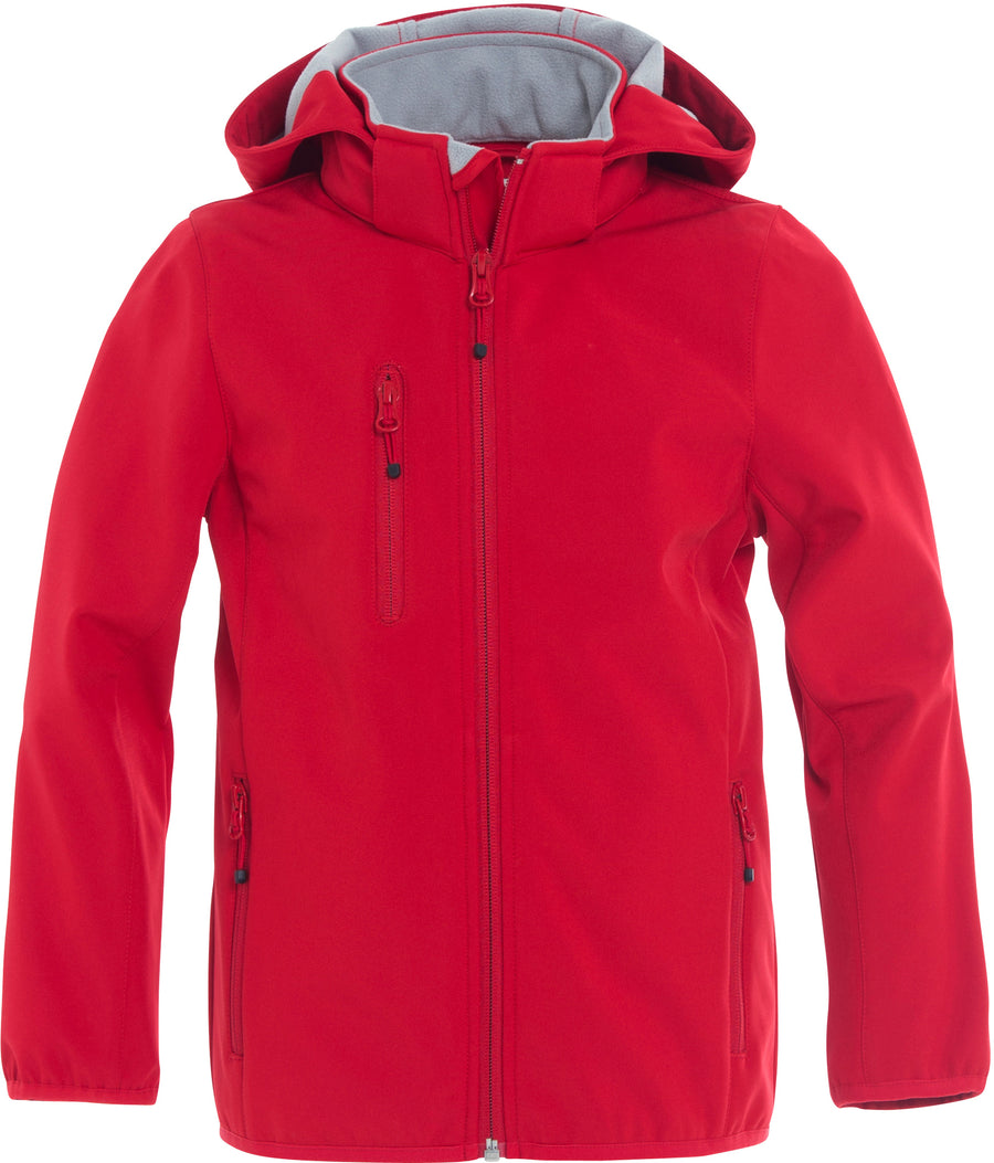 Basic Softshell Jacket Junior – röd