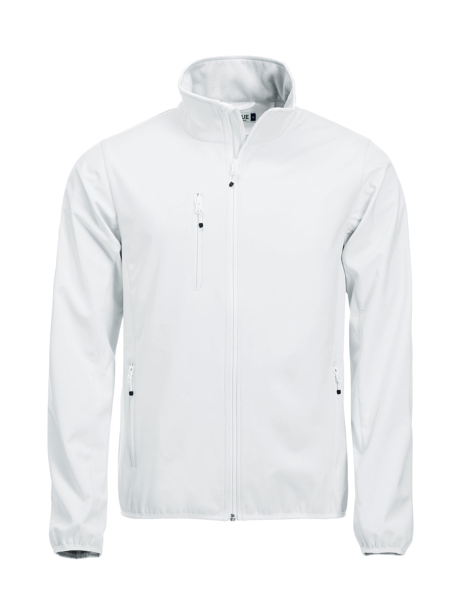 Basic Softshell Jacket – vit