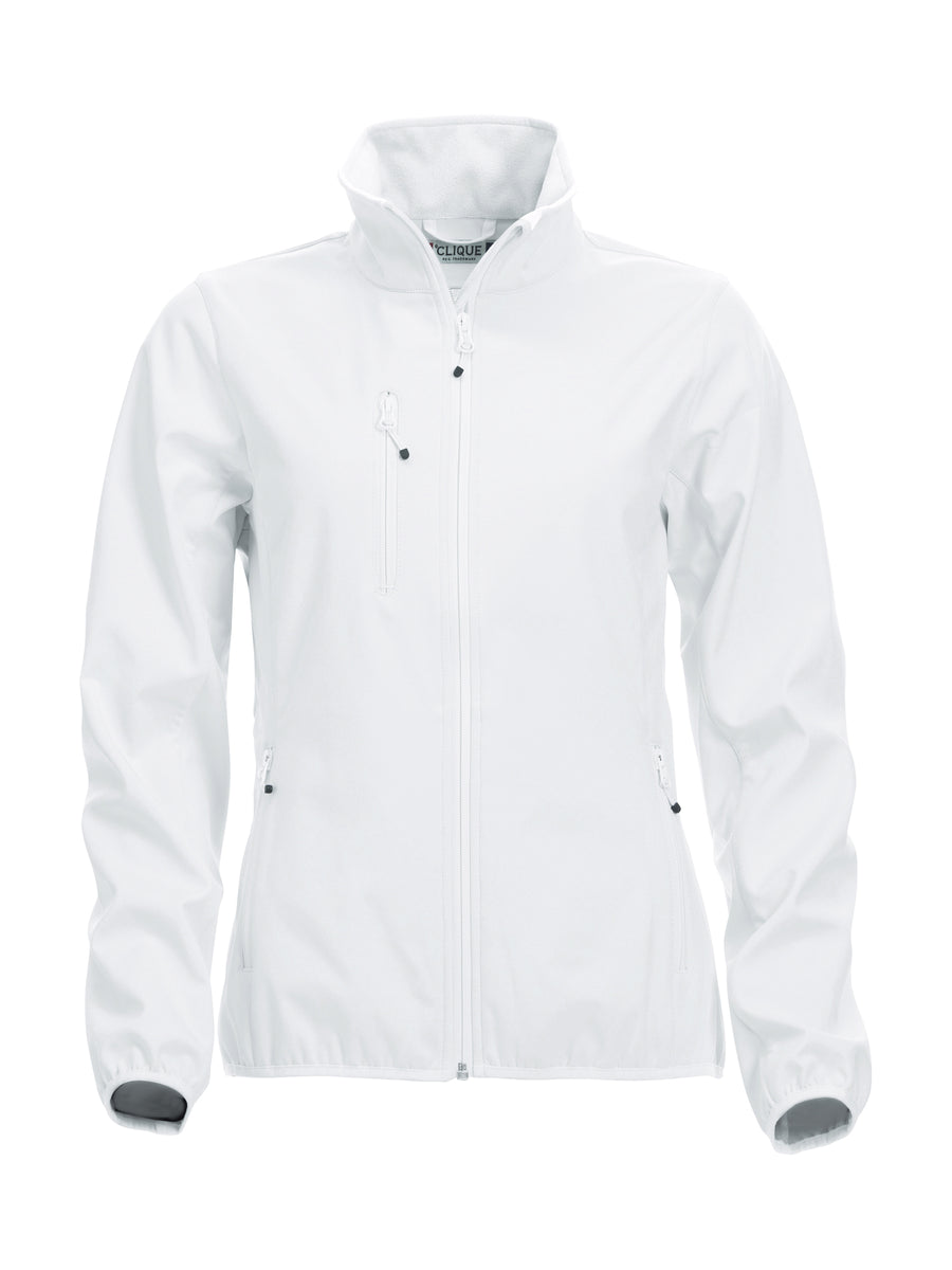 Basic Softshell Jacket Ladies – vit