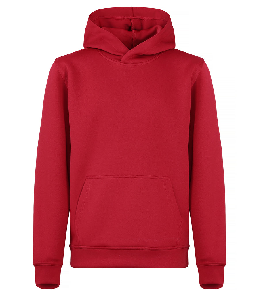 Basic Active Hoody Junior – Röd