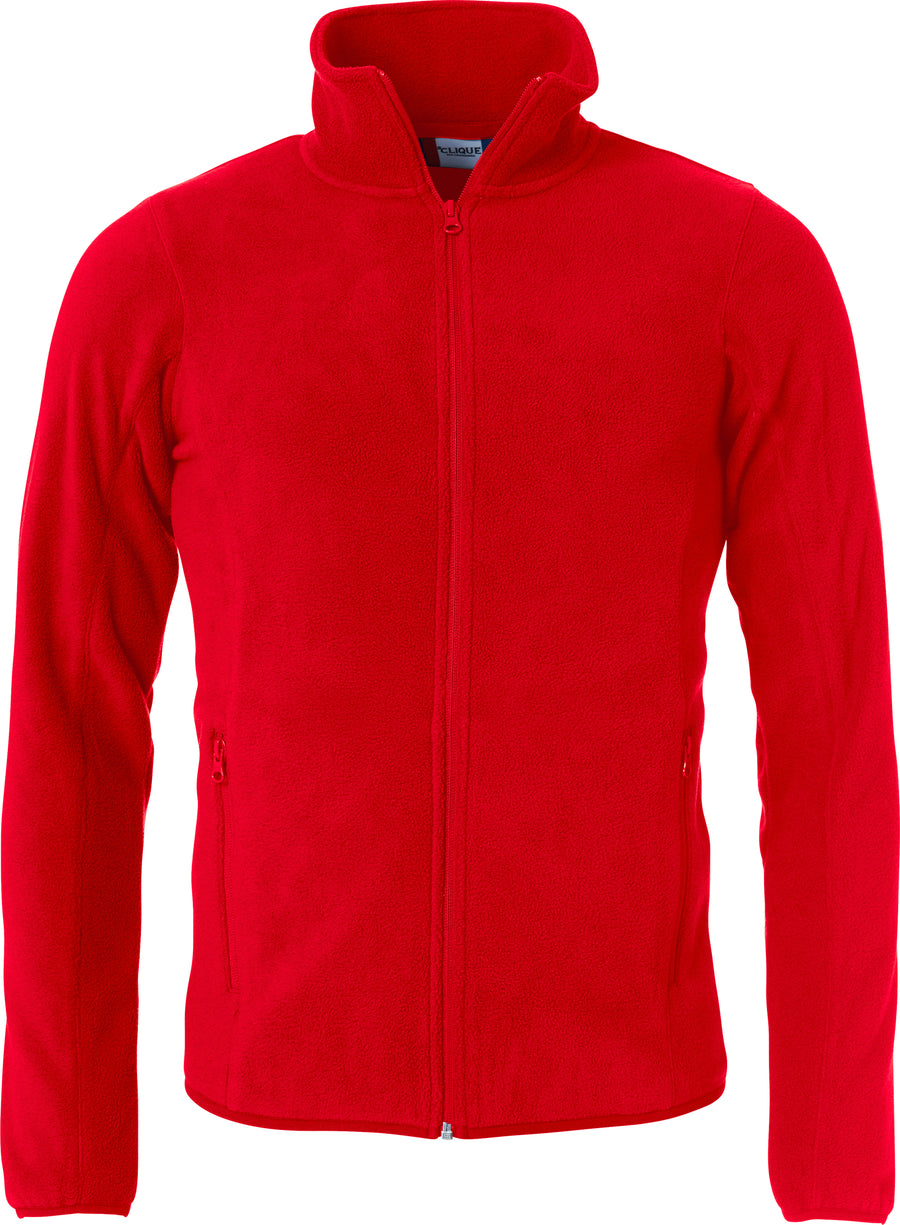 Basic Polar Fleece Jacket – Röd