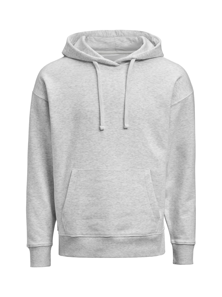 UM Hoodie (OCS-RCS) Loose Fit Unisex – Ash Grey Melange
