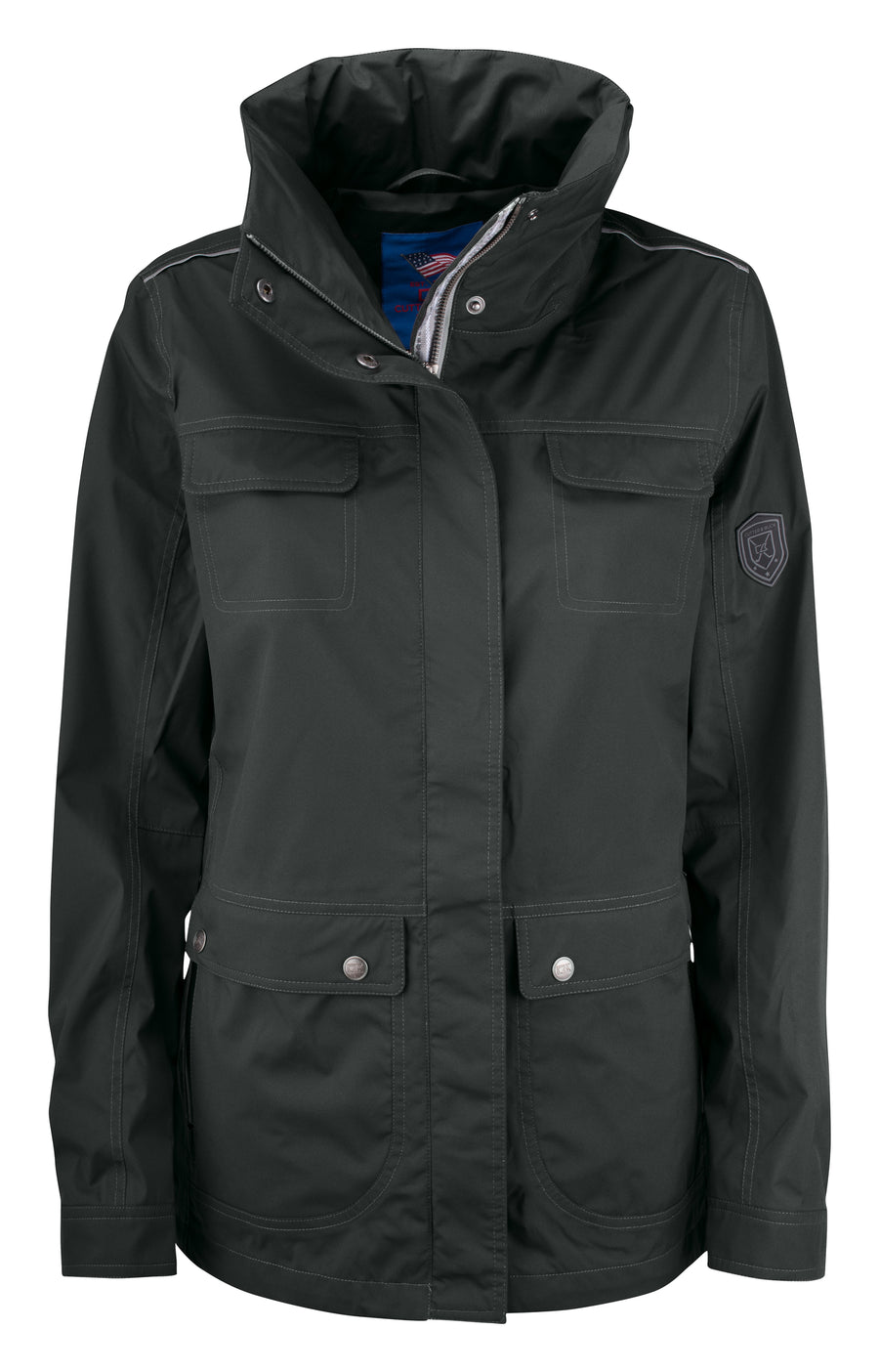 Clearwater Jacket Women – Charcoal