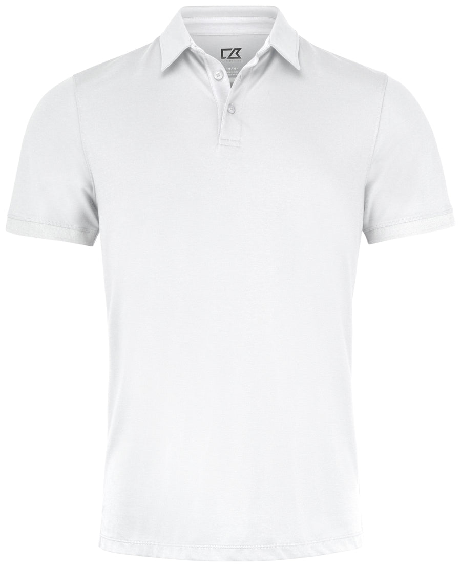 Oceanside Stretch Polo Men – Vit