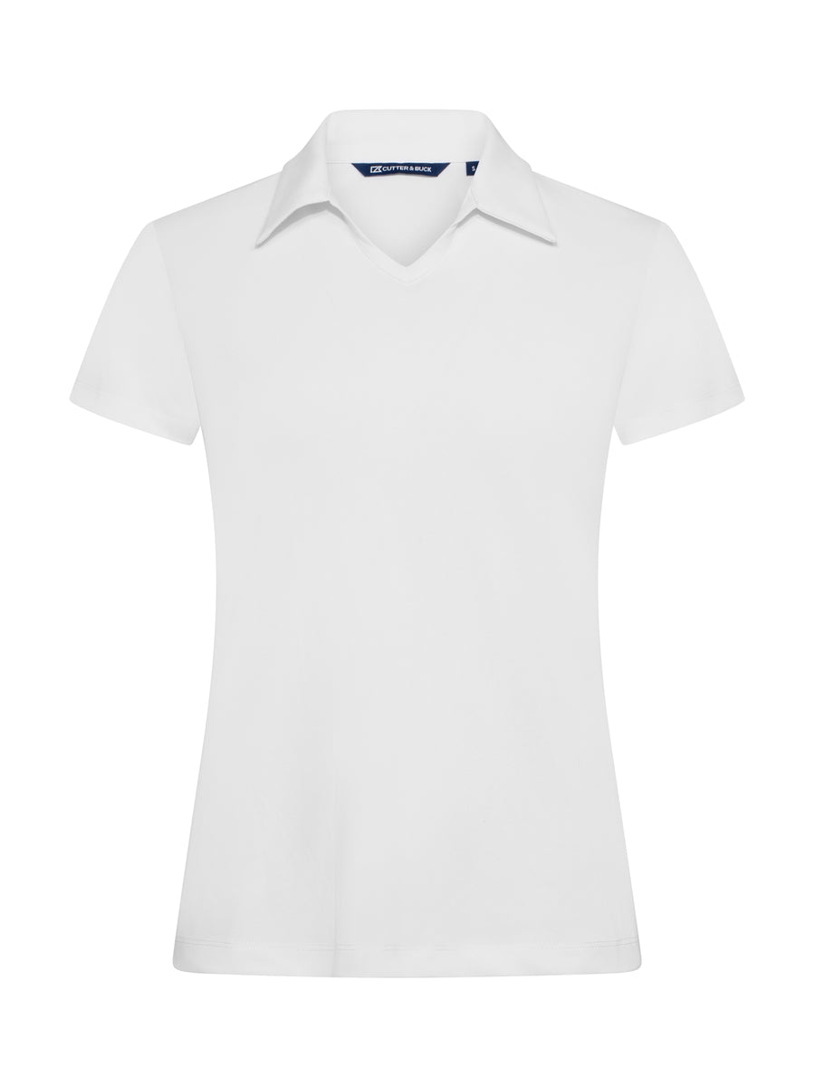 Virtue Polo V-neck – Vit