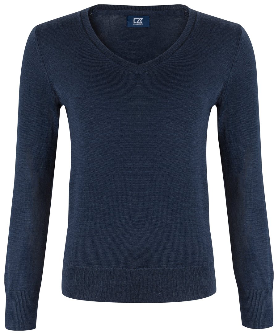 Vernon V-neck Women – Mörk marin