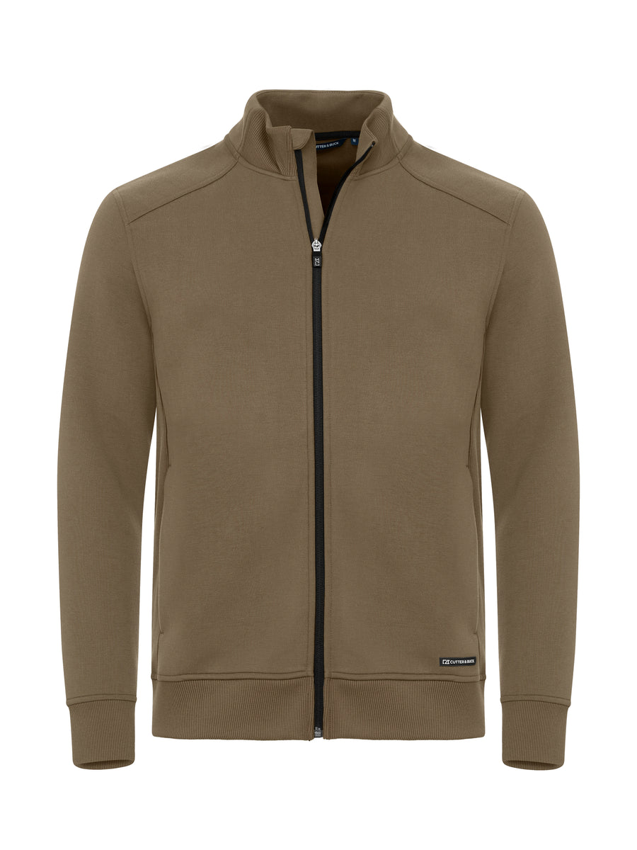Pemberton Cardigan Full Zip Men – Khaki