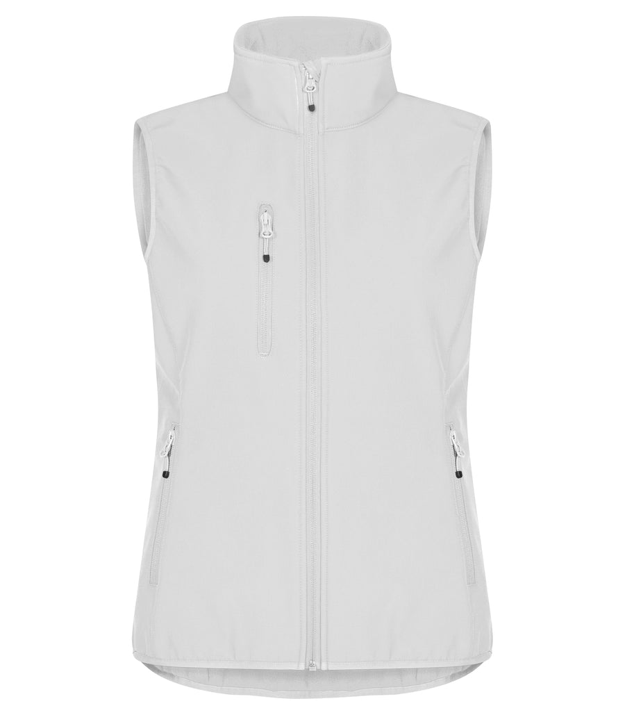 Classic Softshell Vest Women – Vit