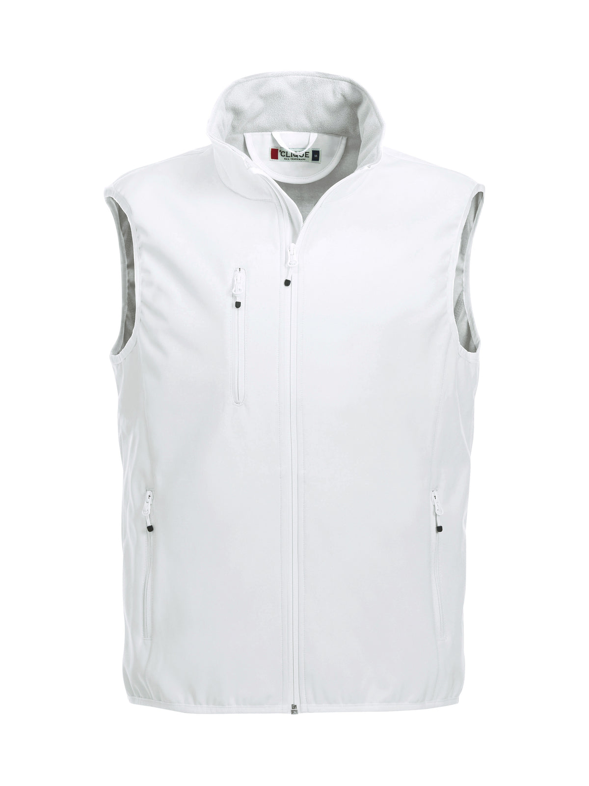 Basic Softshell Vest – vit