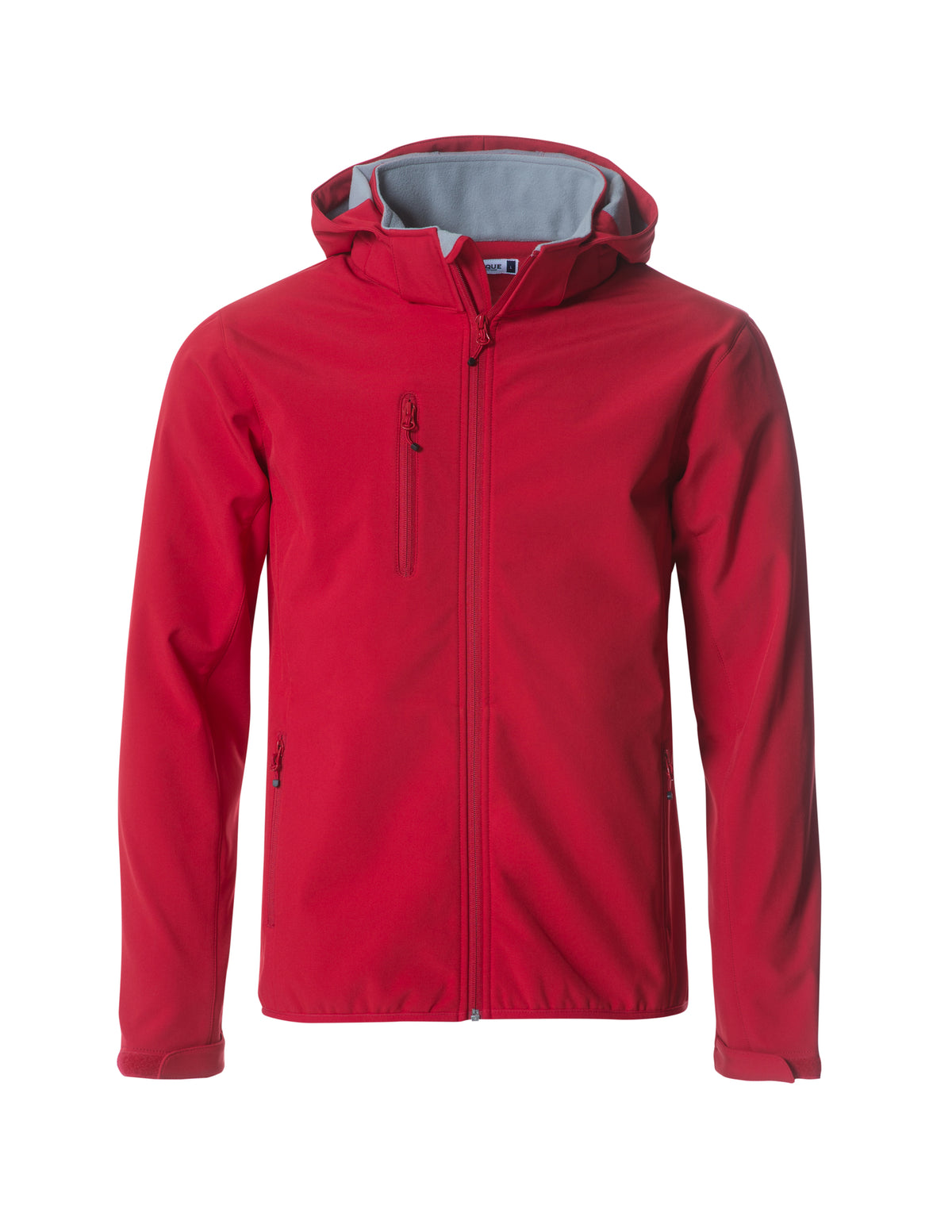 Basic Hoody Softshell – Röd