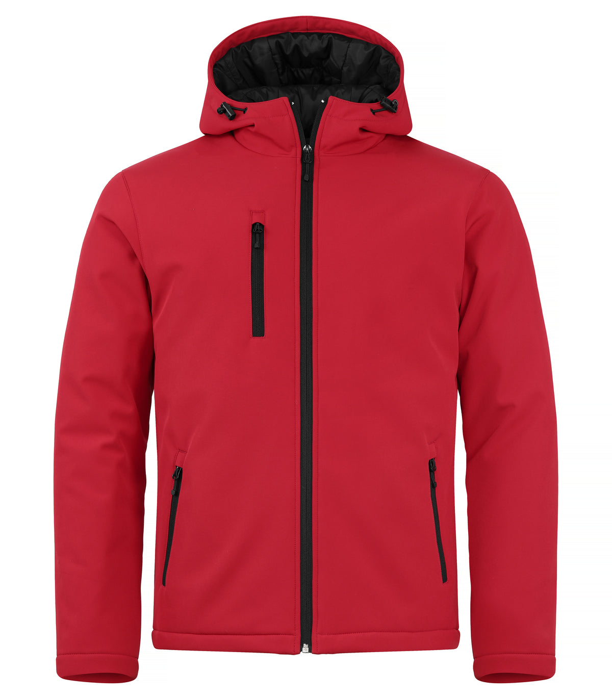 Padded Hoody Softshell – Röd