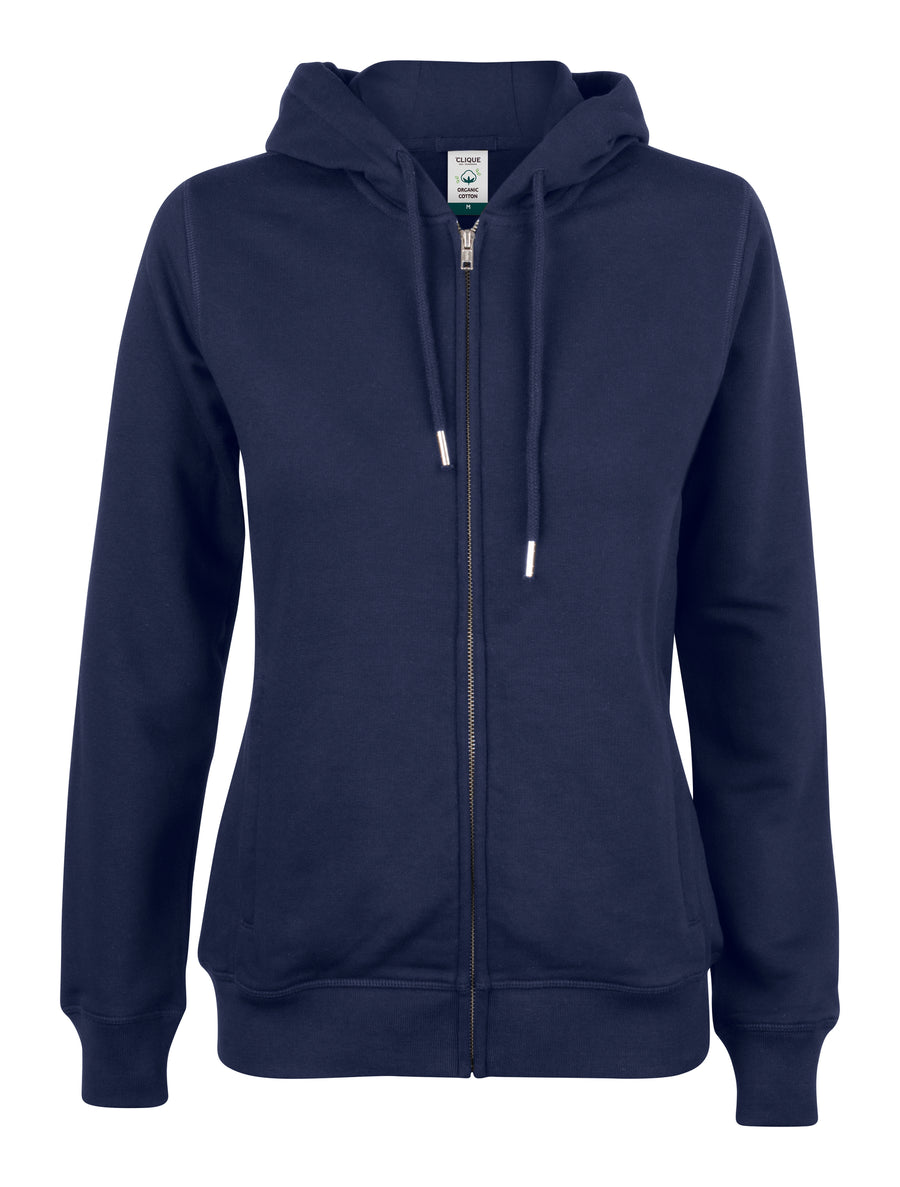 Premium OC Hoody Full Zip Women – mörk marin