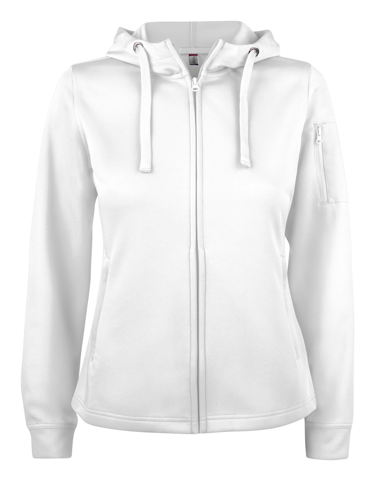 Basic Active Hoody Full Zip Women – Vit