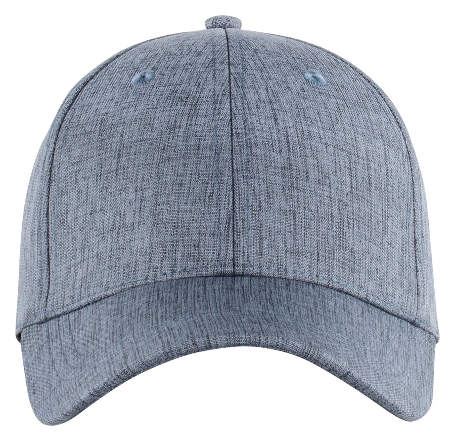 Melange Cap – marinblå melerad