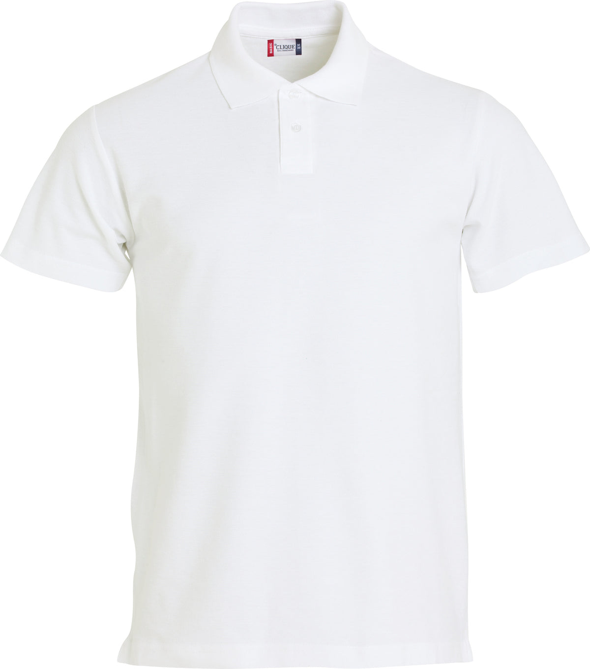 Basic Polo S/S Junior – vit
