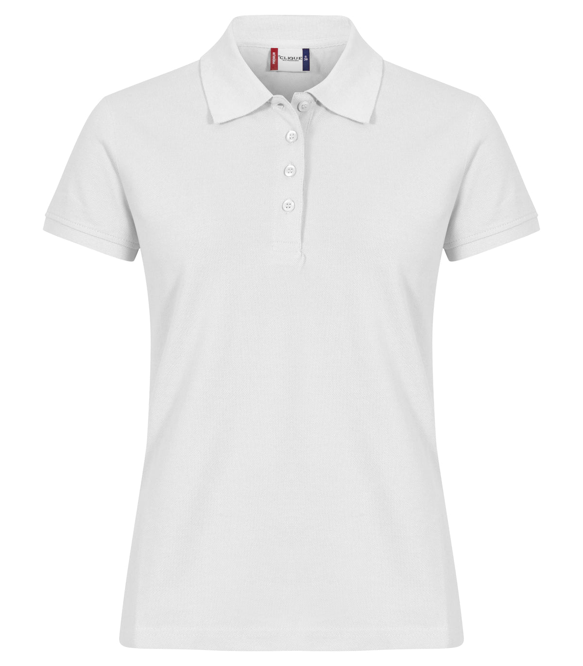 Heavy Premium Polo Women – vit
