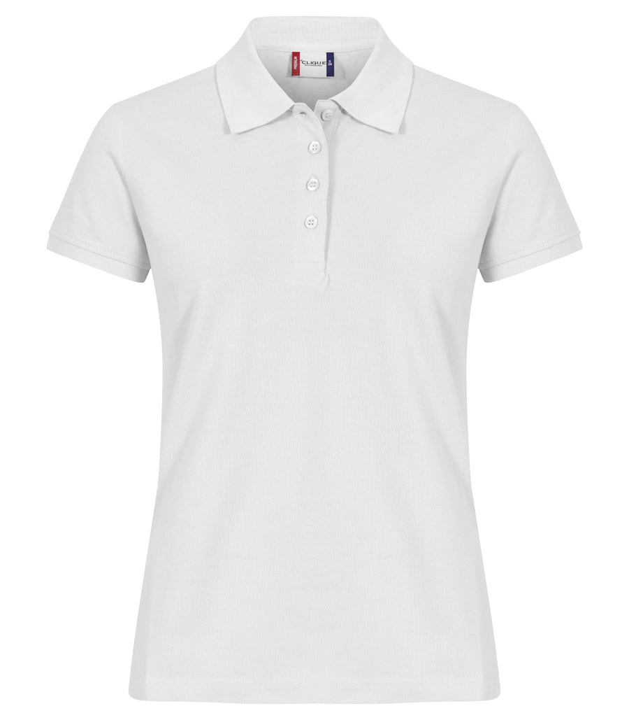 Heavy Premium Polo Women – vit