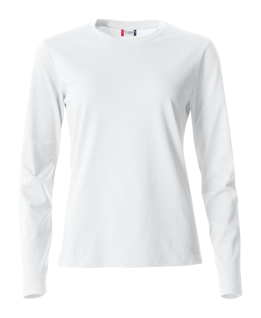 Basic-T L/S Women – vit