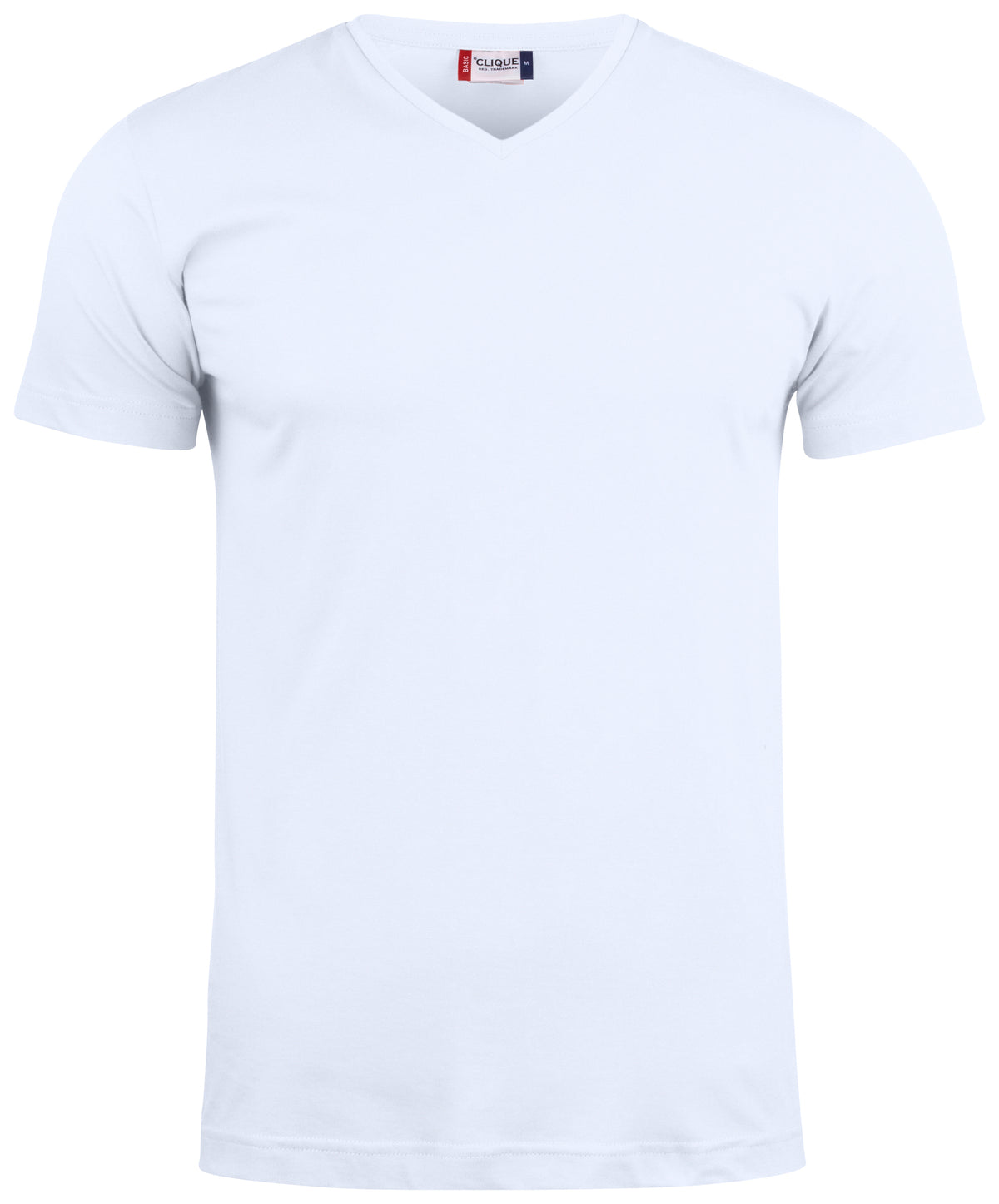 Basic-T V-neck – vit