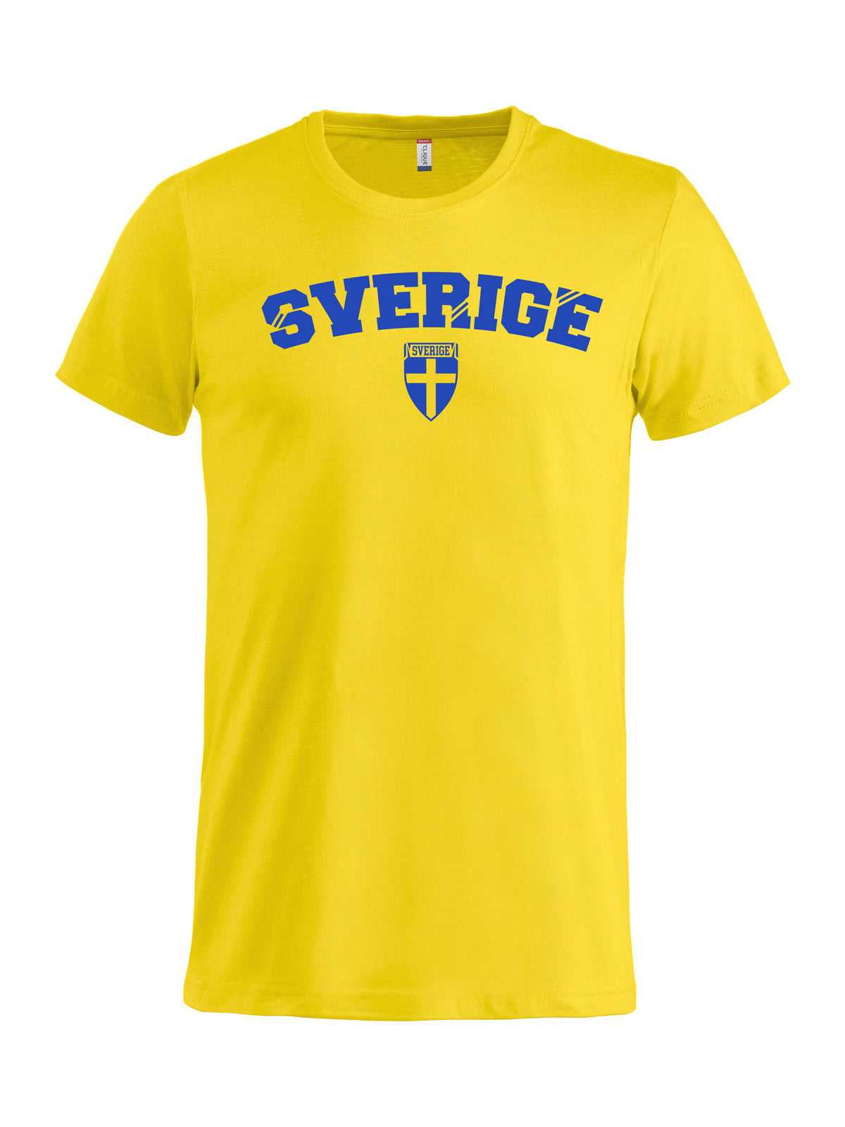 Sverige T-shirt – Gul