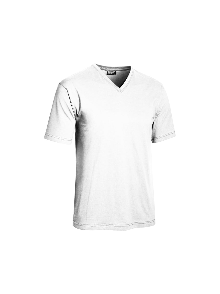 Basic V-neck – Vit