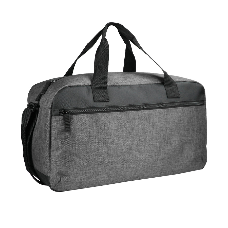 Melange Travel Bag – gråmelerad