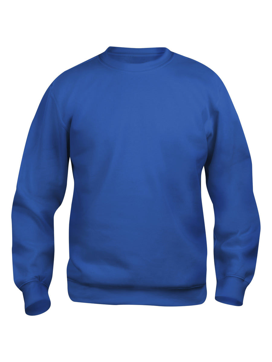 Sweatshirt No Label – Royalblå