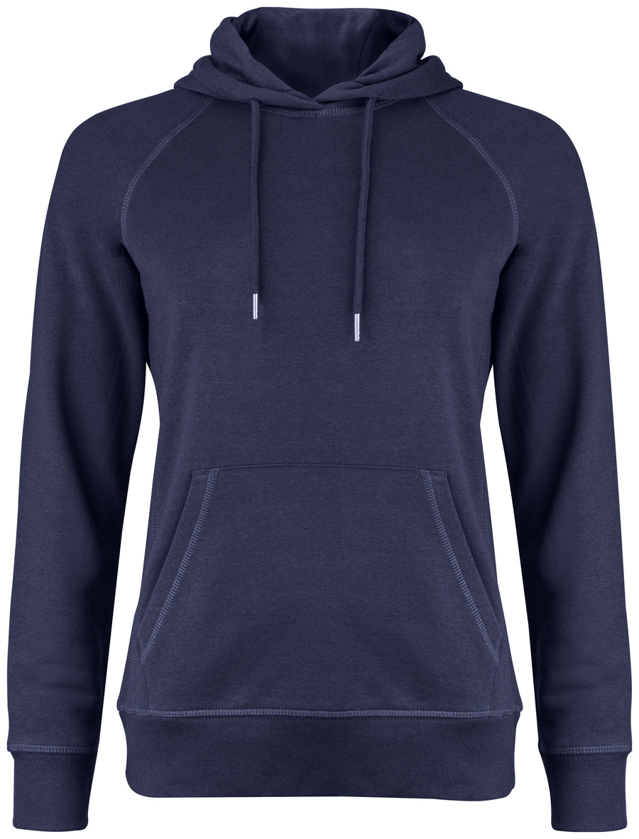 Raglan Hoodie Women – Mörk Marin