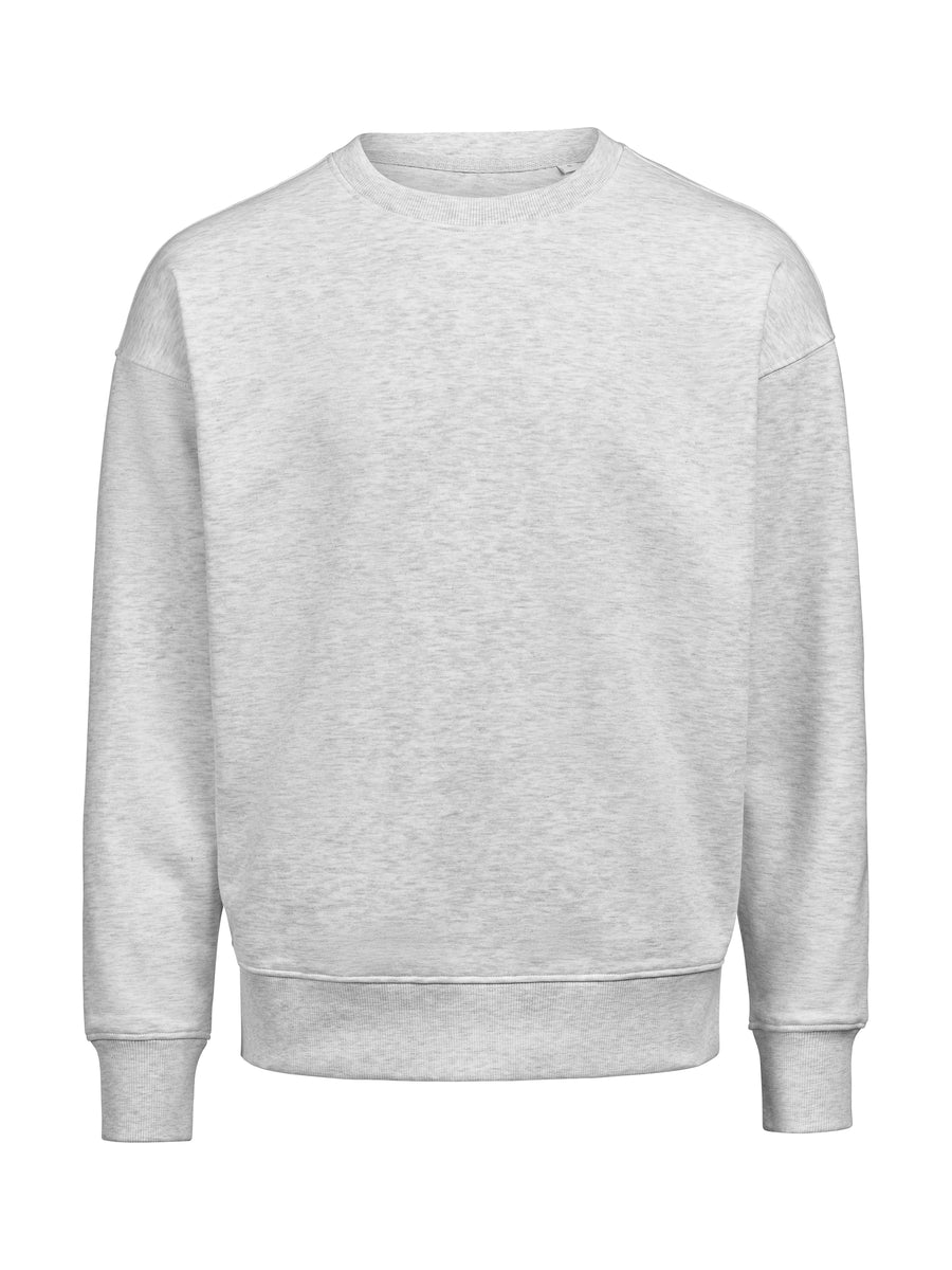UM Crewneck (OCS-RCS)  Loose Fit Unisex – Ash Grey Melange