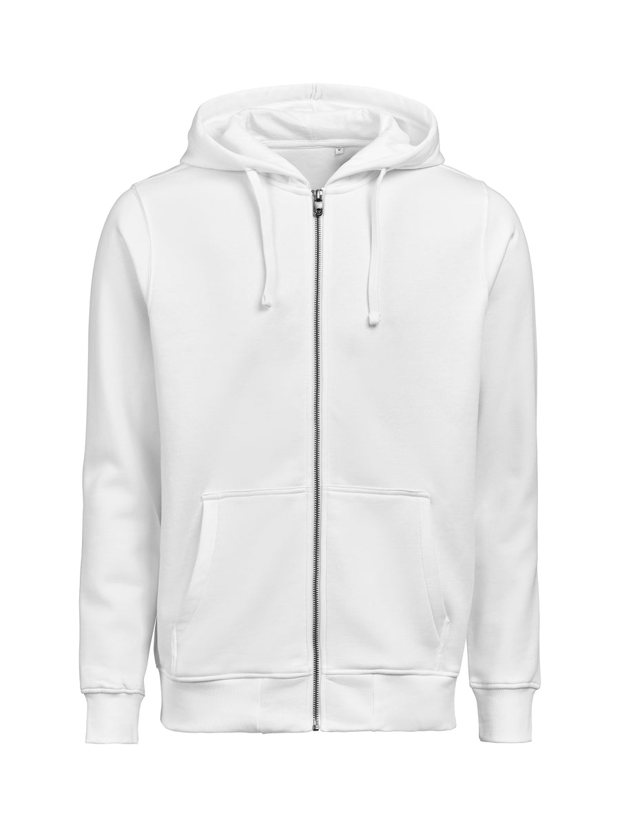 UM Full Zip Hoodie (OCS-RCS)  Regular Fit Unisex – White