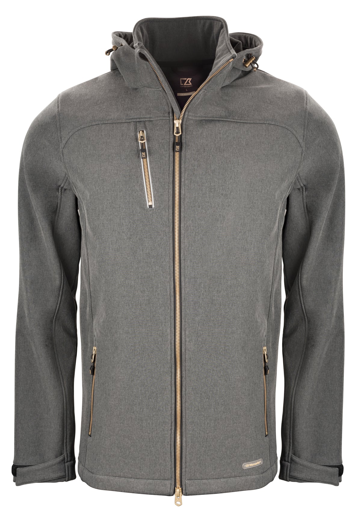 Whittier Jacket Men – Antracitmelerad