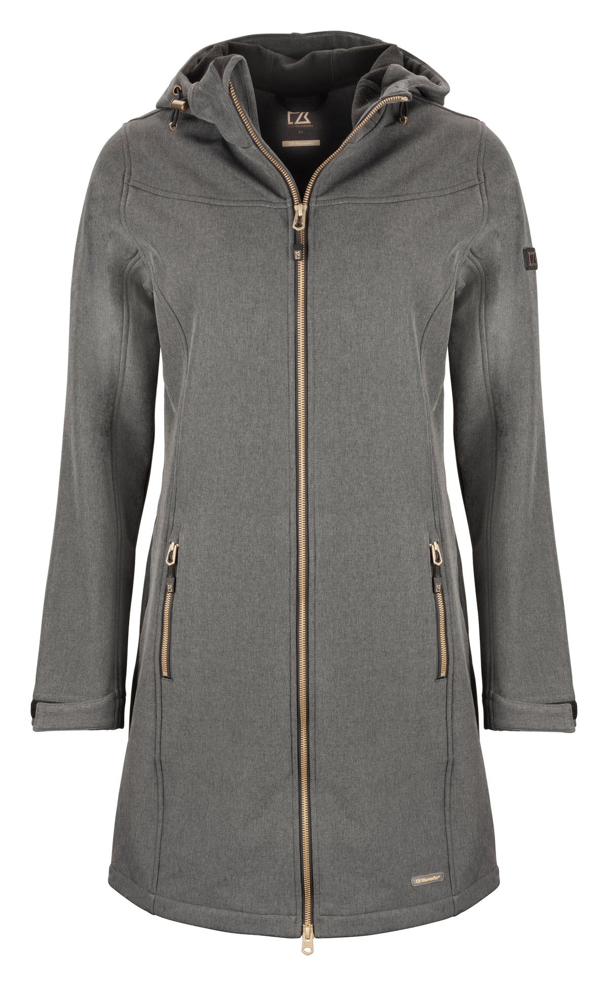 Whittier Jacket Women – Antracitmelerad