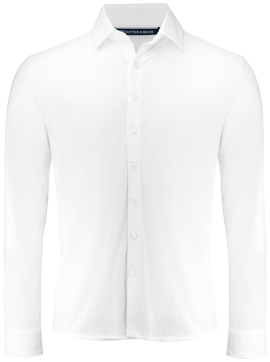 Hedley Stretch Shirt Men – Vit