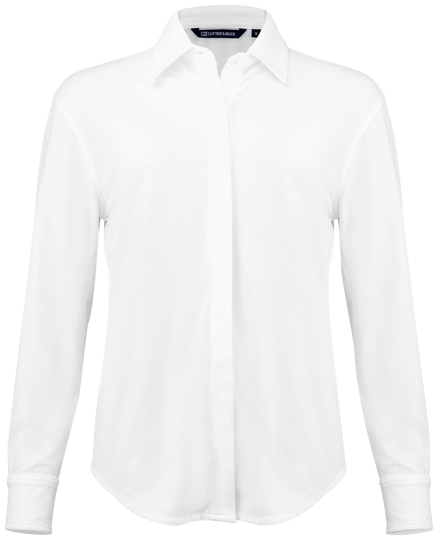 Hedley Stretch Shirt Women – Vit