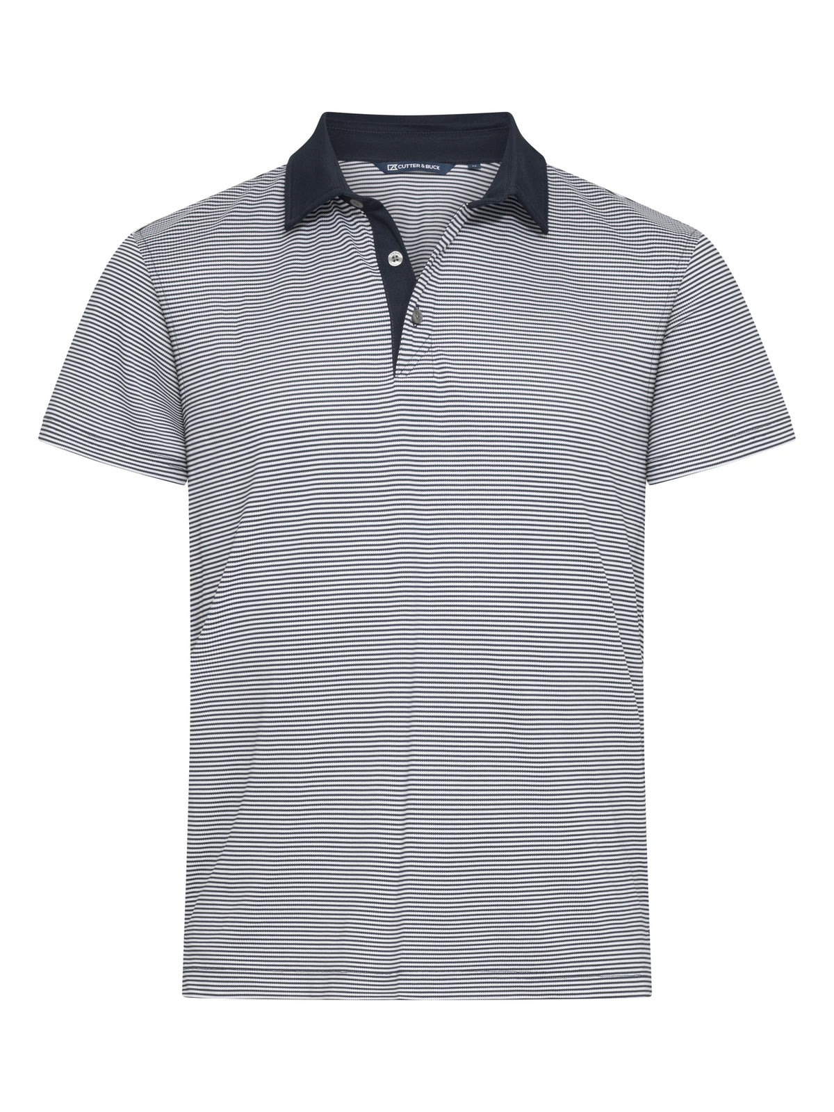 Virtue Polo Stripes Men – Mörk Marin
