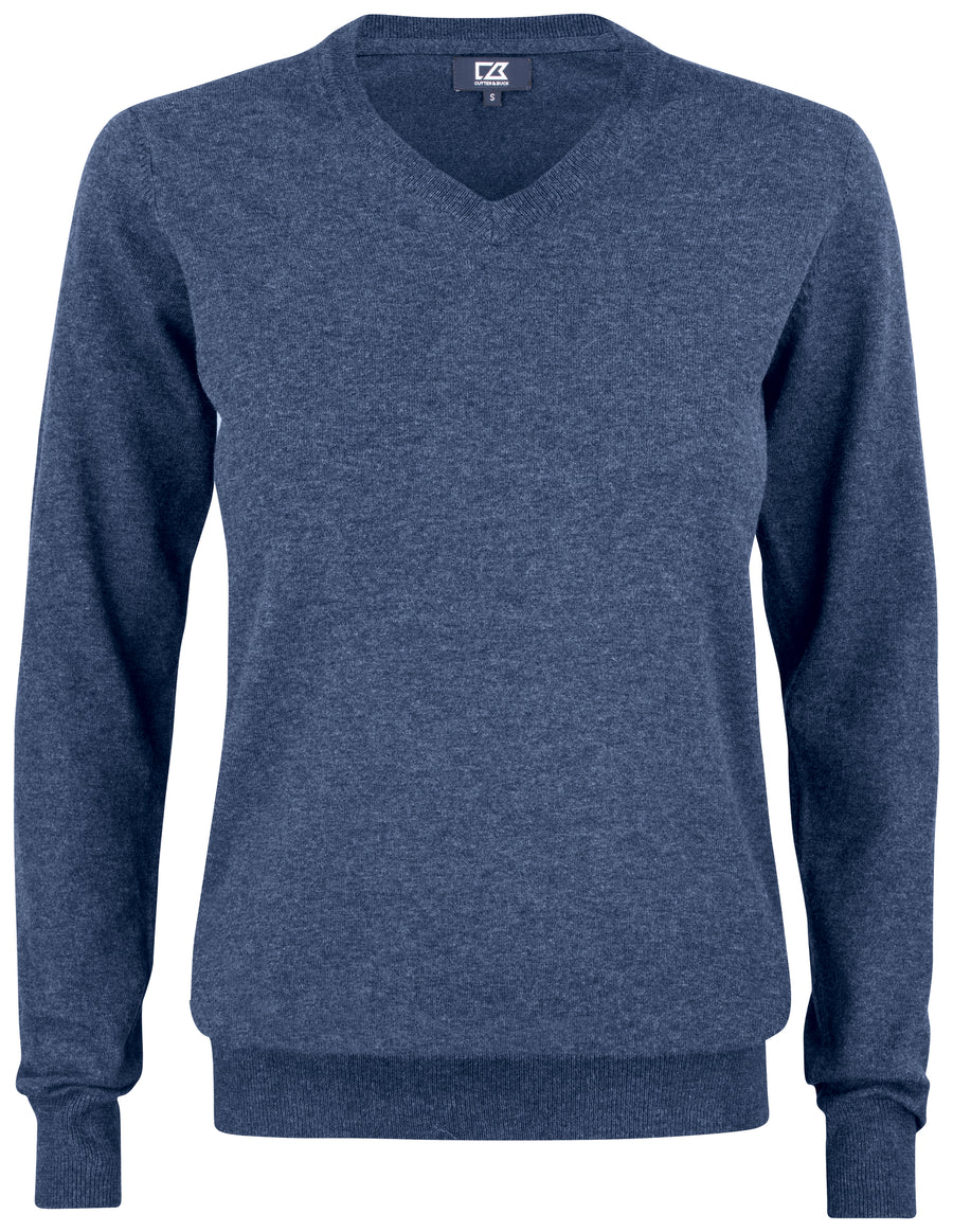 Oakville V-neck Women – Marinmelerad