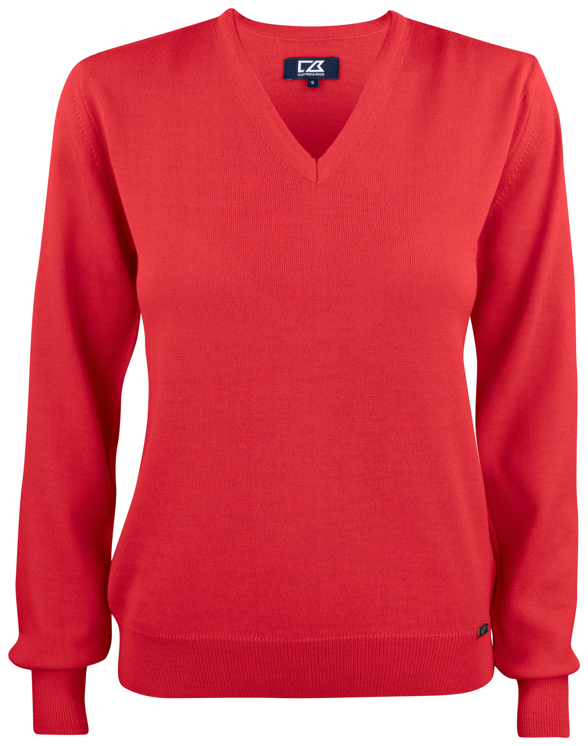 Everett V-neck Women – Röd