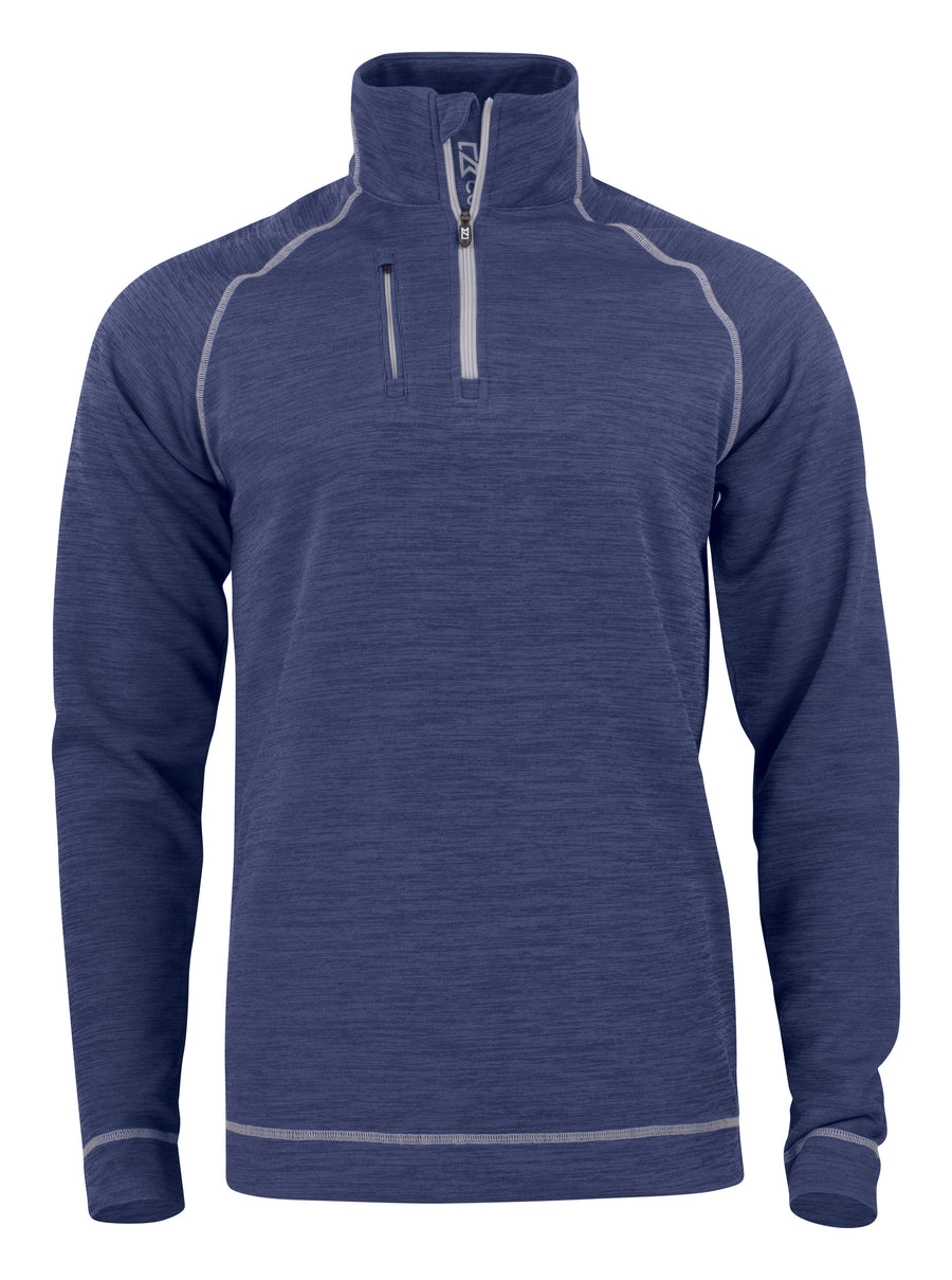Chambers Half Zip Men – Denim Melange
