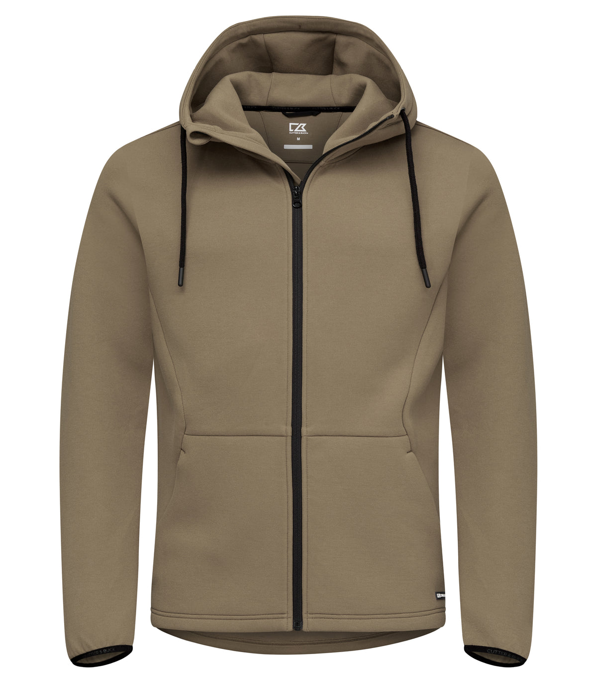 Pemberton Hood Full Zip Men – Khaki