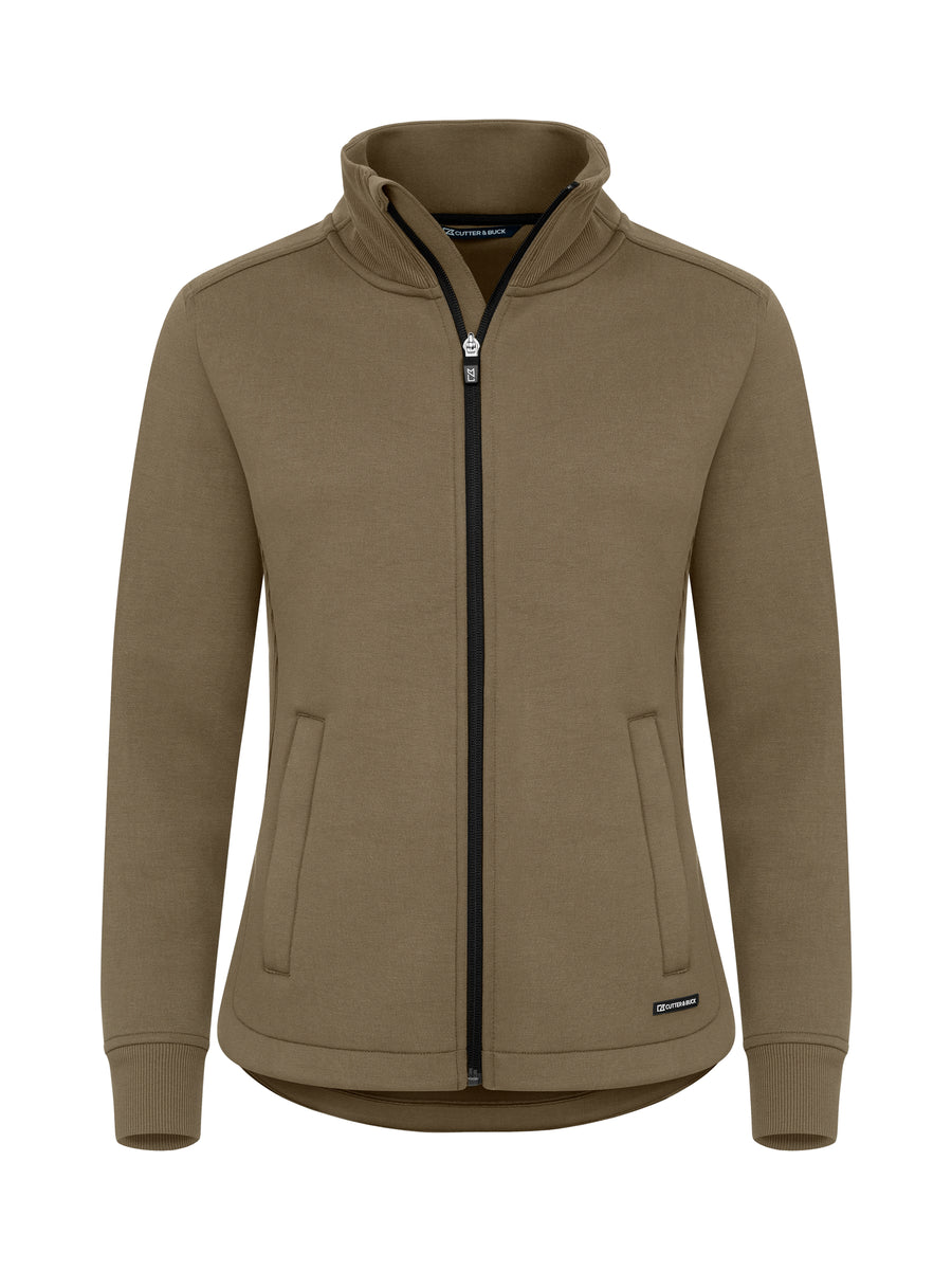 Pemberton Cardigan Full Zip Women – Khaki